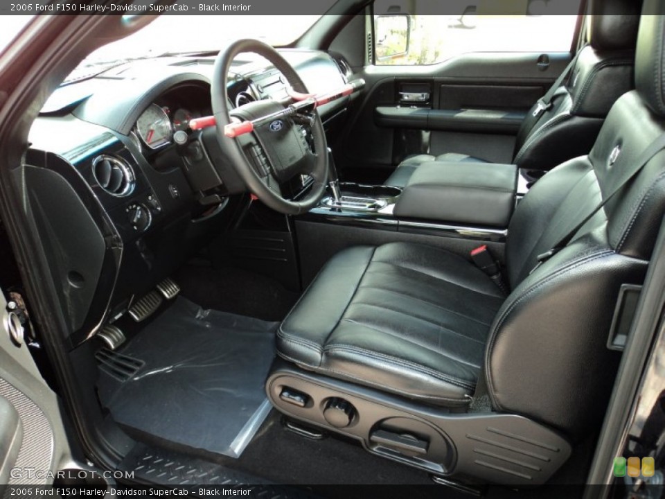 Black Interior Photo for the 2006 Ford F150 Harley-Davidson SuperCab #50511619