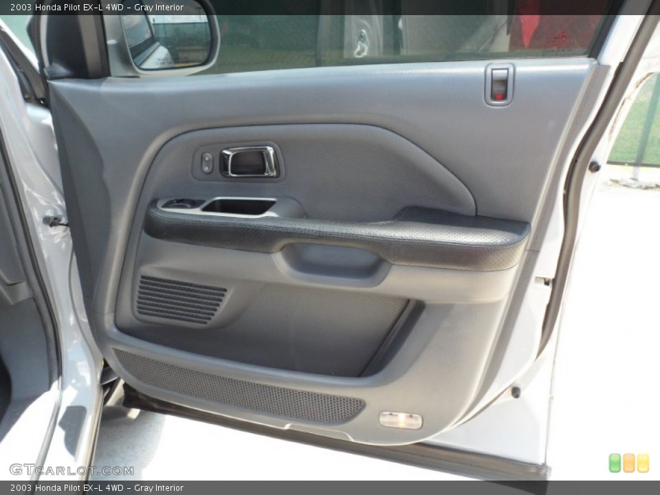 Gray Interior Door Panel for the 2003 Honda Pilot EX-L 4WD #50512036