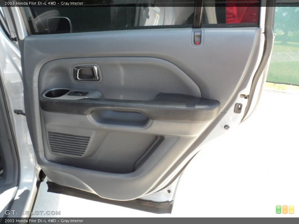 Gray Interior Door Panel for the 2003 Honda Pilot EX-L 4WD #50512081