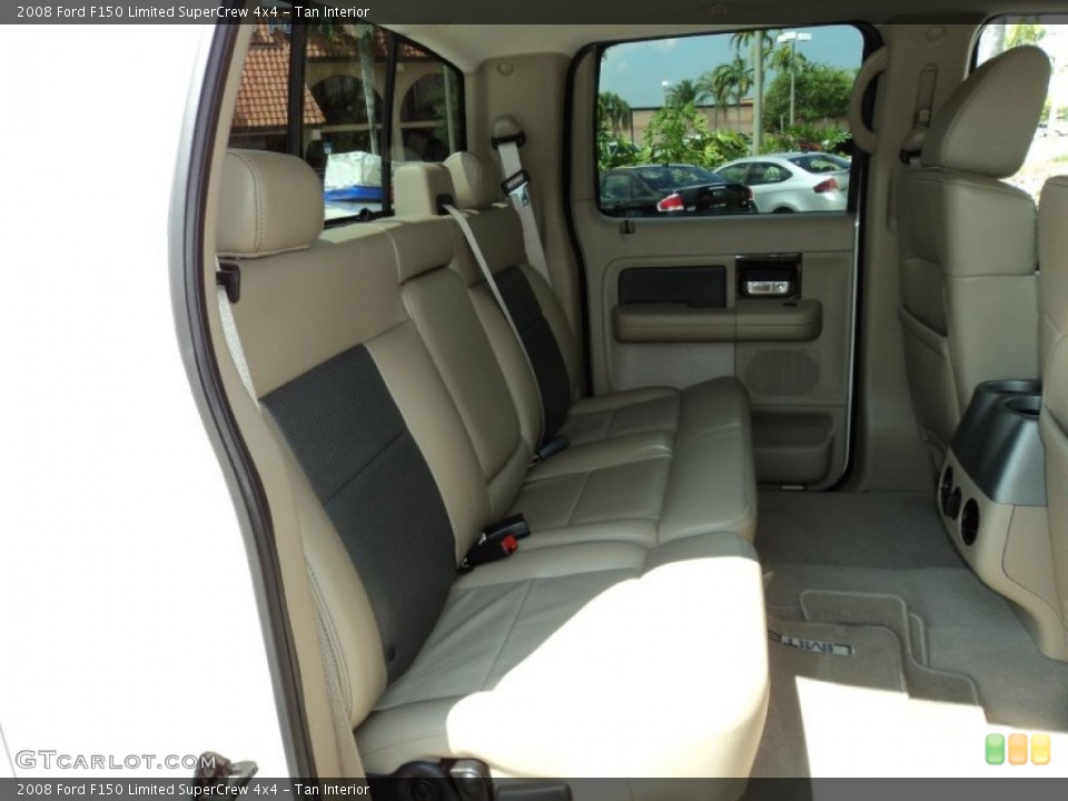 Tan Interior Photo for the 2008 Ford F150 Limited SuperCrew 4x4 #50512153