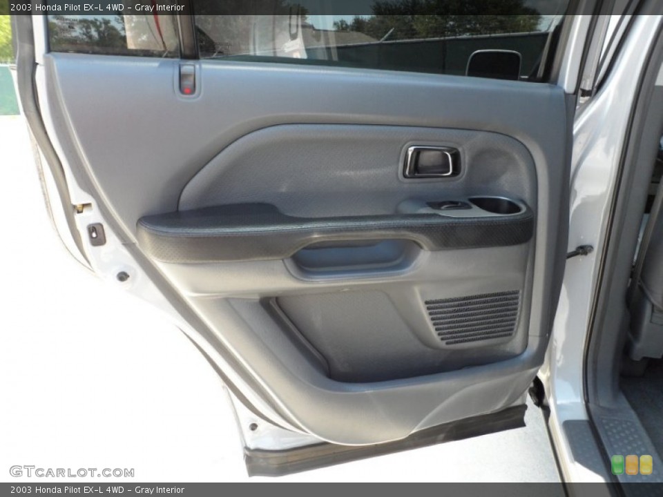 Gray Interior Door Panel for the 2003 Honda Pilot EX-L 4WD #50512174