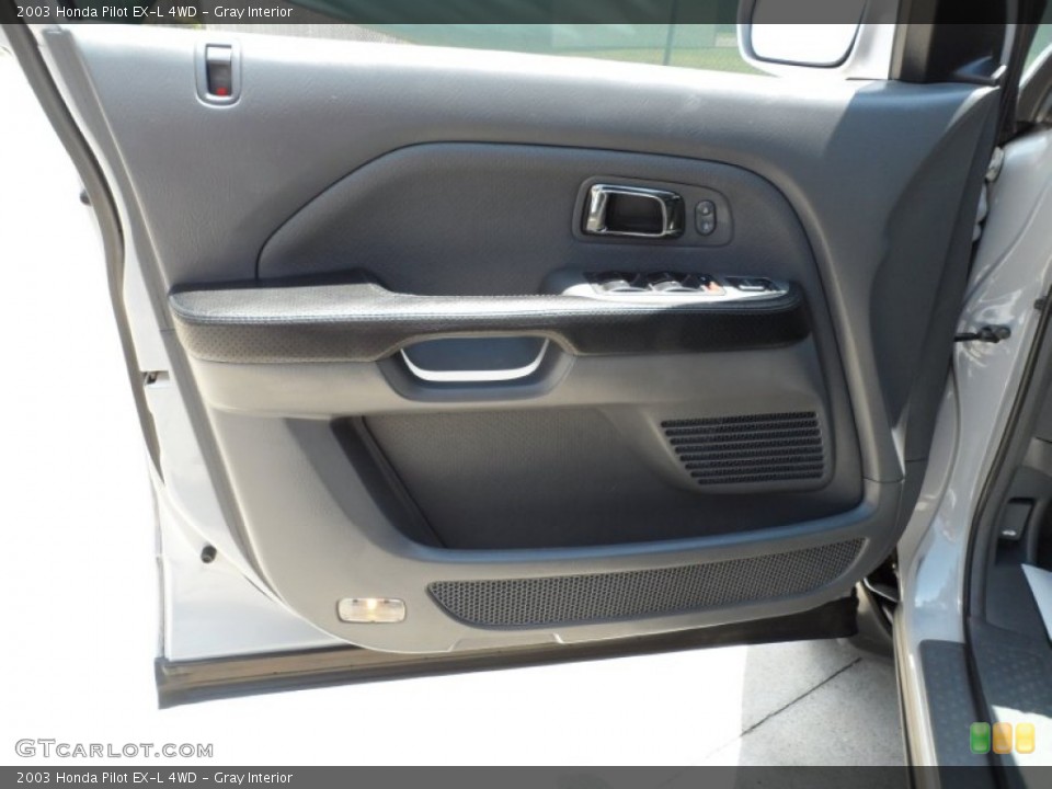 Gray Interior Door Panel for the 2003 Honda Pilot EX-L 4WD #50512207
