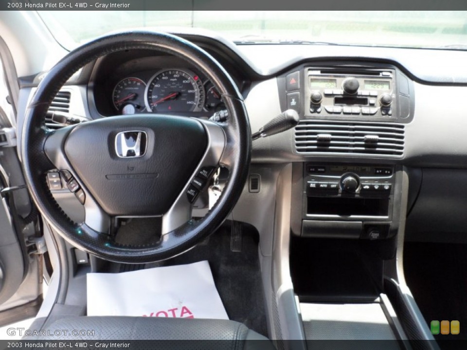 Gray Interior Dashboard for the 2003 Honda Pilot EX-L 4WD #50512264