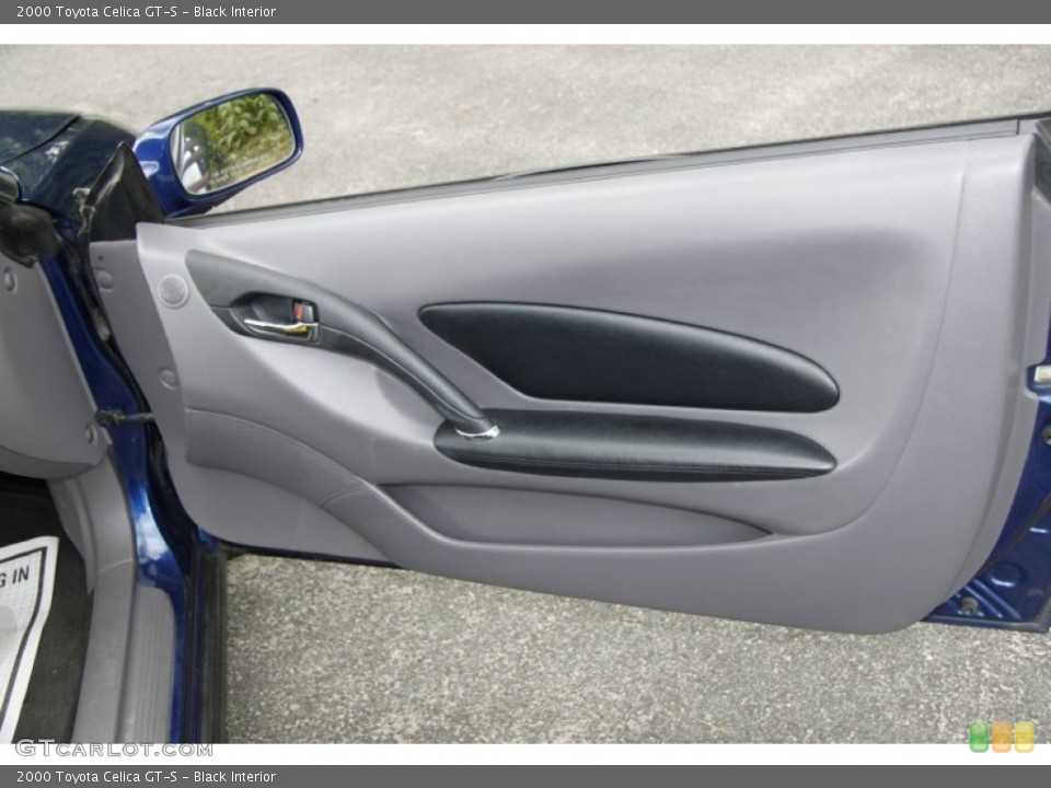 Black Interior Door Panel for the 2000 Toyota Celica GT-S #50512648