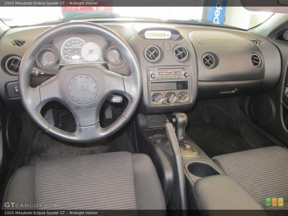 Midnight Interior Dashboard for the 2003 Mitsubishi Eclipse Spyder GT #50516062