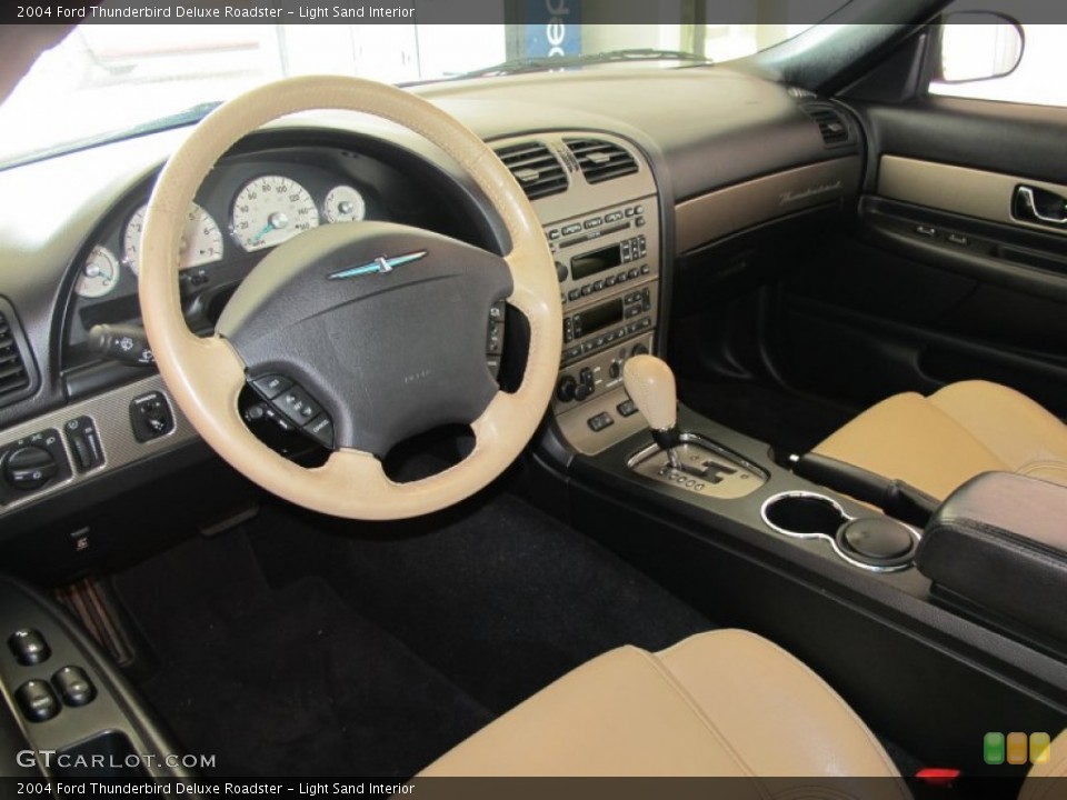 Light Sand Interior Dashboard for the 2004 Ford Thunderbird Deluxe Roadster #50516290