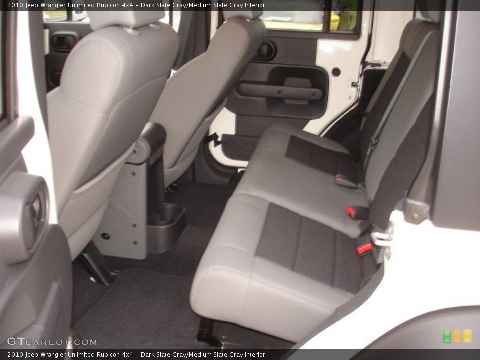Dark Slate Gray/Medium Slate Gray Interior Photo for the 2010 Jeep Wrangler Unlimited Rubicon 4x4 #50516878