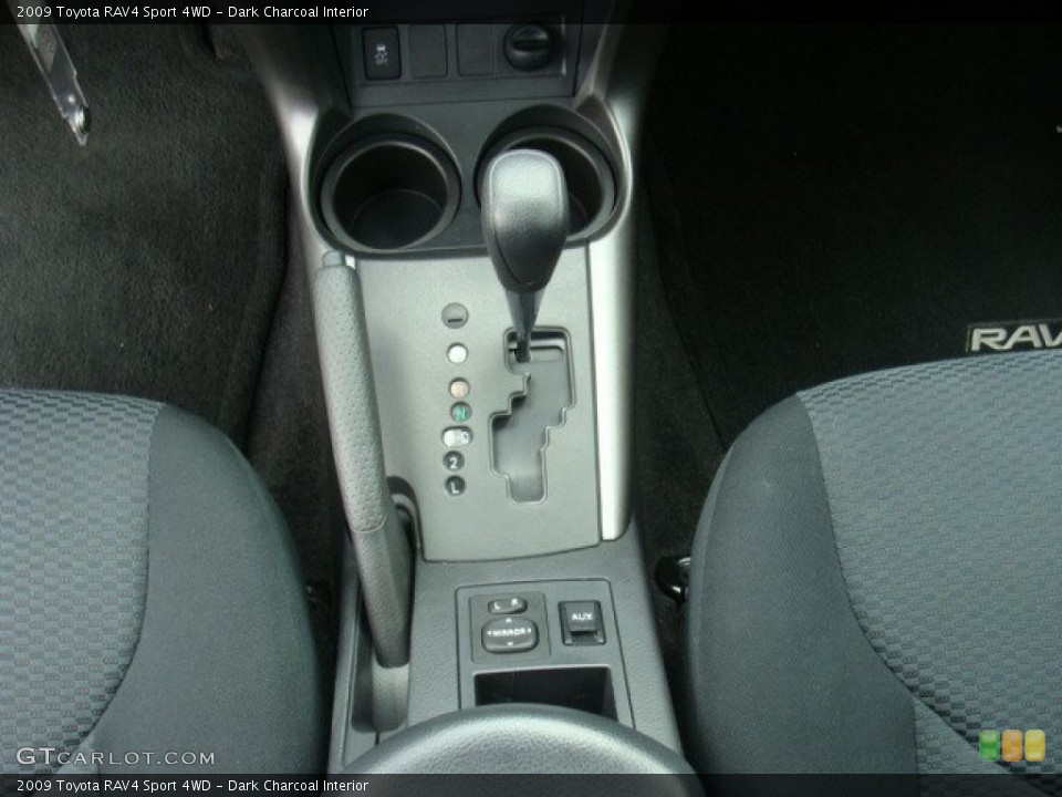 Dark Charcoal Interior Transmission for the 2009 Toyota RAV4 Sport 4WD #50517031