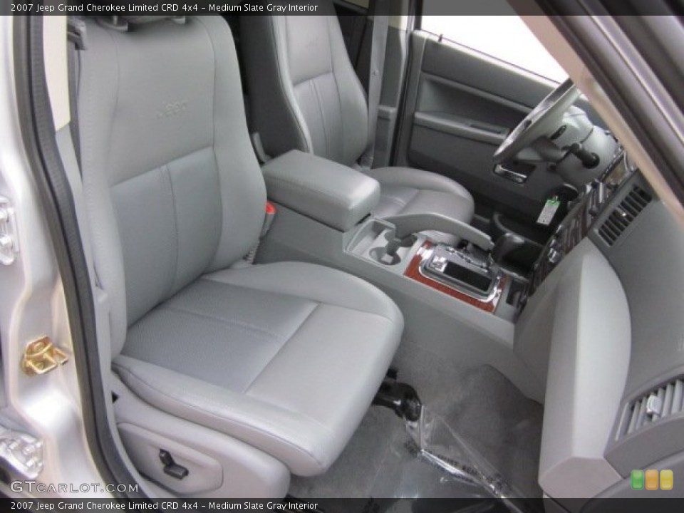 Medium Slate Gray Interior Photo for the 2007 Jeep Grand Cherokee Limited CRD 4x4 #50518042