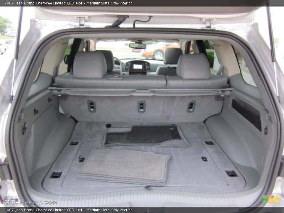 Medium Slate Gray Interior Trunk for the 2007 Jeep Grand Cherokee Limited CRD 4x4 #50518144