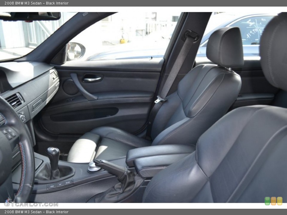 Black Interior Photo for the 2008 BMW M3 Sedan #50518498