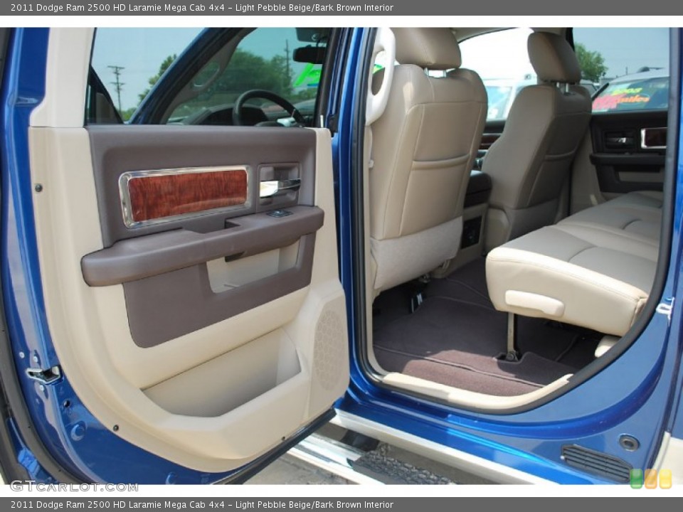 Light Pebble Beige/Bark Brown Interior Photo for the 2011 Dodge Ram 2500 HD Laramie Mega Cab 4x4 #50520067