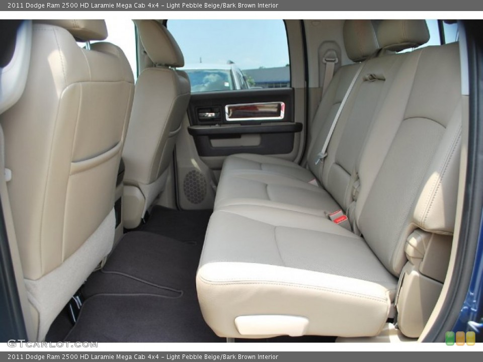 Light Pebble Beige/Bark Brown Interior Photo for the 2011 Dodge Ram 2500 HD Laramie Mega Cab 4x4 #50520082