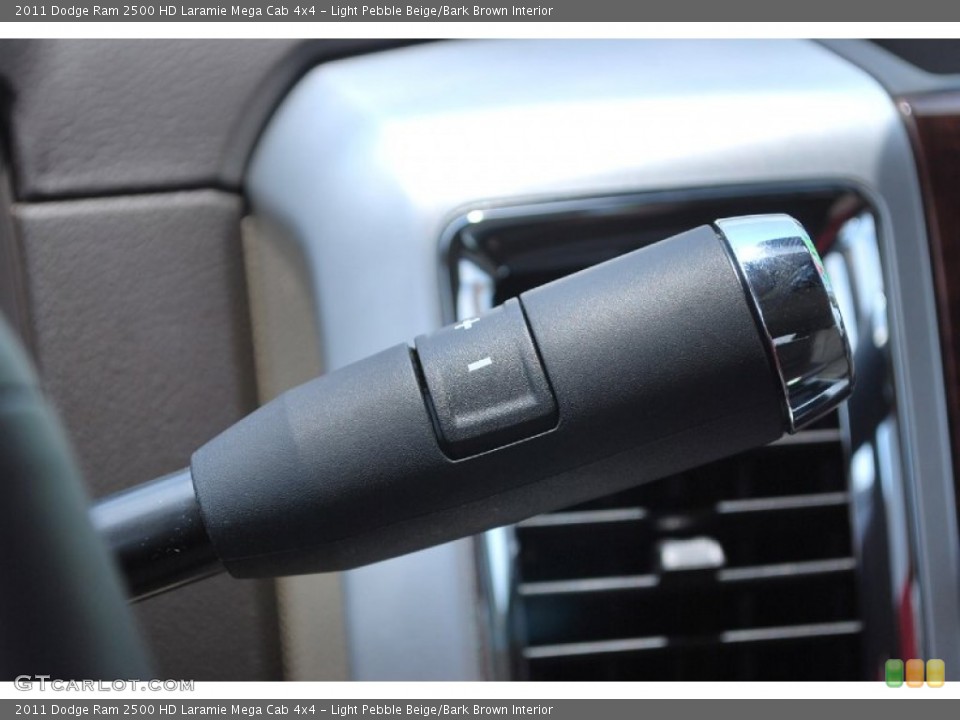 Light Pebble Beige/Bark Brown Interior Transmission for the 2011 Dodge Ram 2500 HD Laramie Mega Cab 4x4 #50520316