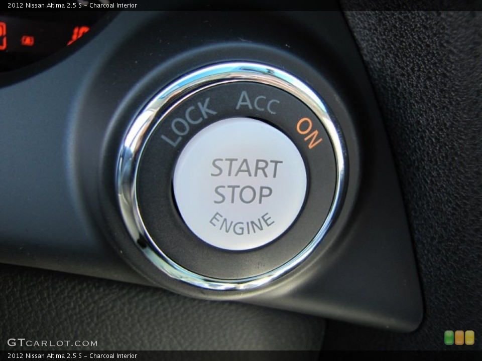 Charcoal Interior Controls for the 2012 Nissan Altima 2.5 S #50520454
