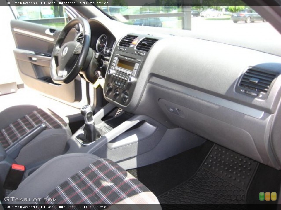 Interlagos Plaid Cloth Interior Dashboard for the 2008 Volkswagen GTI 4 Door #50521450