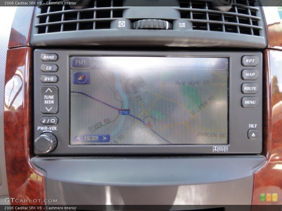 Cashmere Interior Navigation for the 2006 Cadillac SRX V8 #50521945