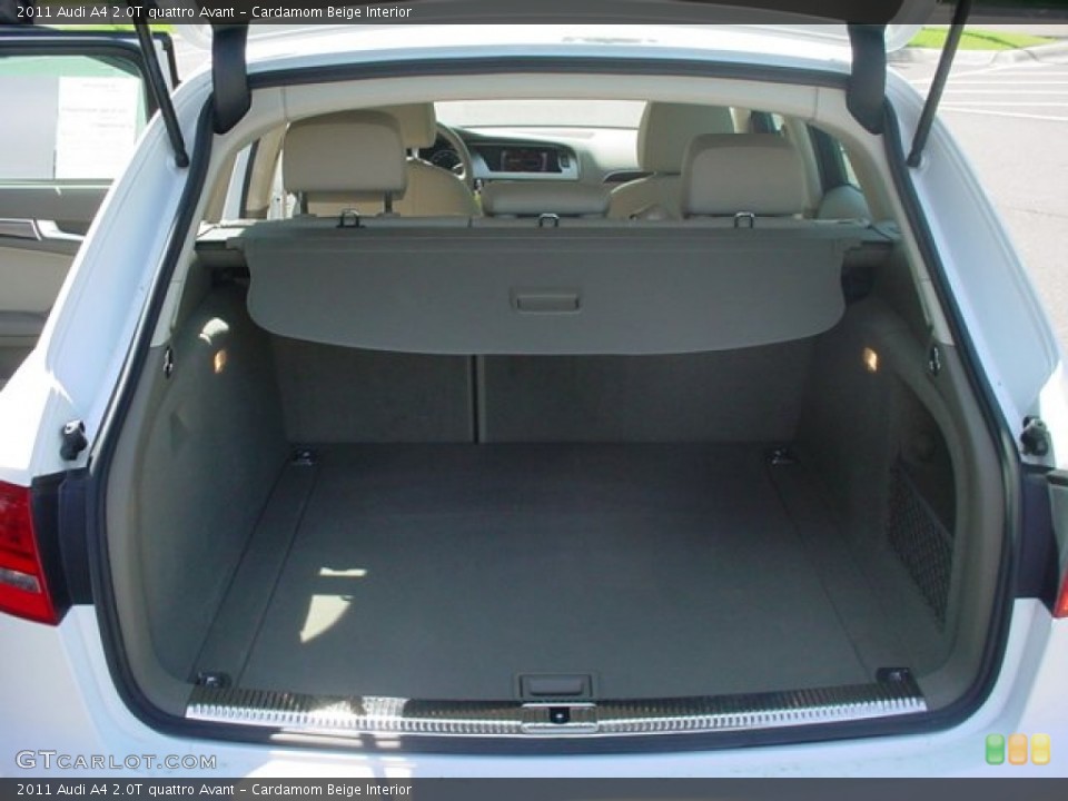 Cardamom Beige Interior Trunk for the 2011 Audi A4 2.0T quattro Avant #50522416