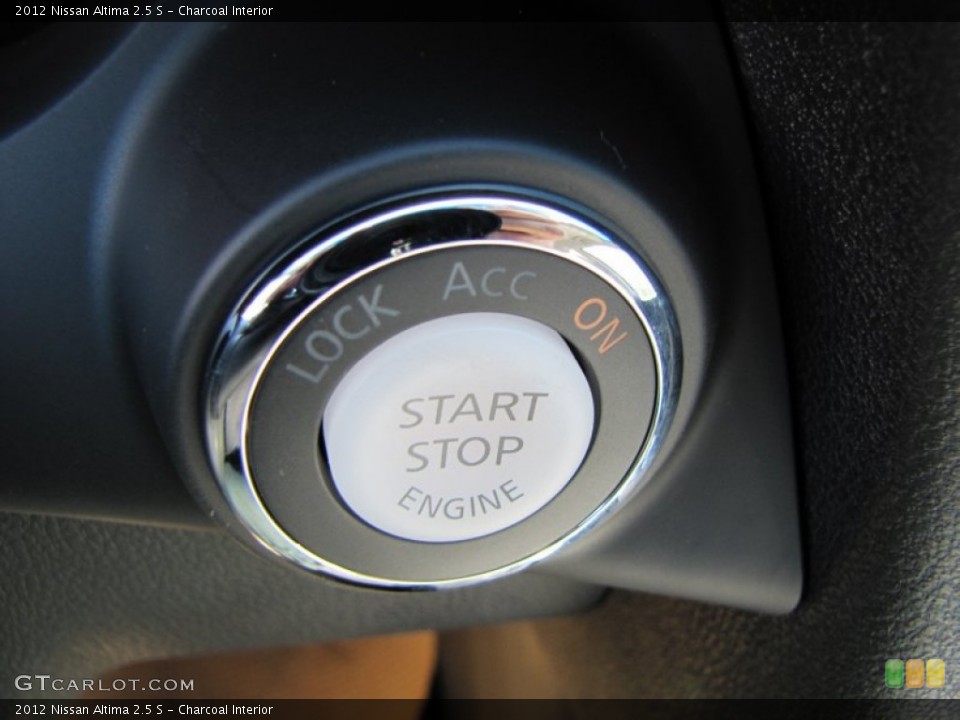 Charcoal Interior Controls for the 2012 Nissan Altima 2.5 S #50523013