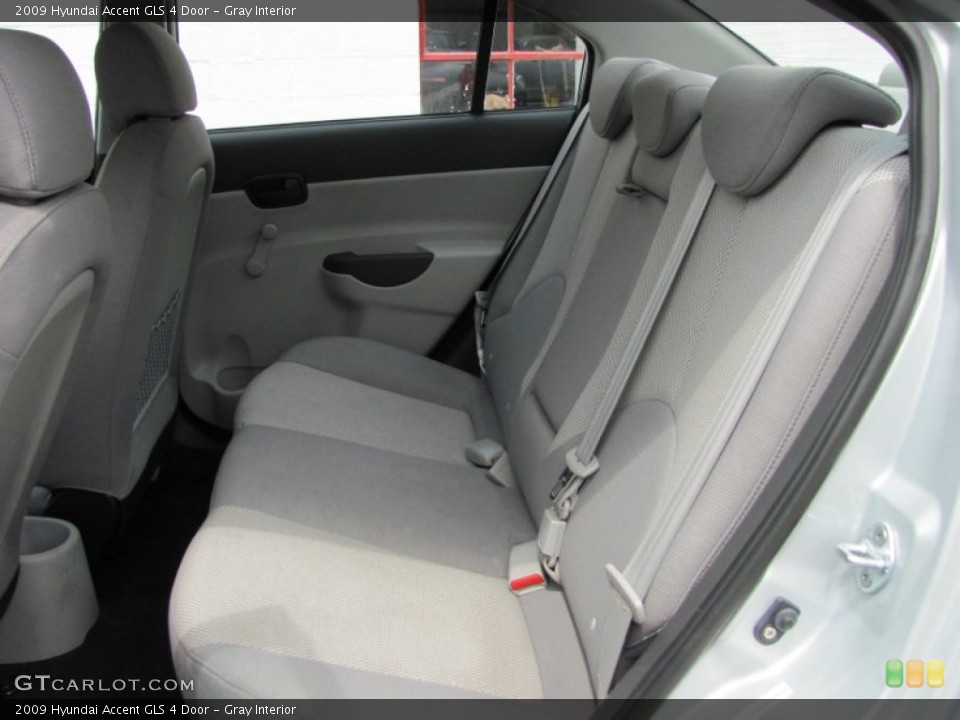 Gray Interior Photo for the 2009 Hyundai Accent GLS 4 Door #50523874