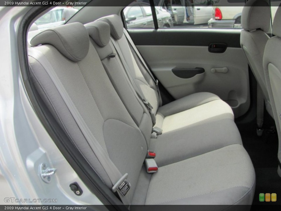Gray Interior Photo for the 2009 Hyundai Accent GLS 4 Door #50523958