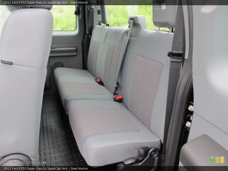 Steel Interior Photo for the 2011 Ford F350 Super Duty XL SuperCab 4x4 #50525293