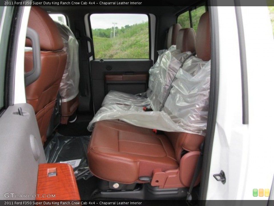 Chaparral Leather Interior Photo for the 2011 Ford F350 Super Duty King Ranch Crew Cab 4x4 #50526157