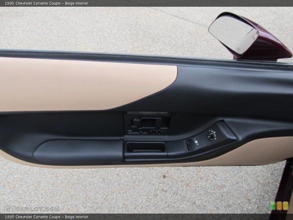 Beige Interior Door Panel for the 1995 Chevrolet Corvette Coupe #50526823