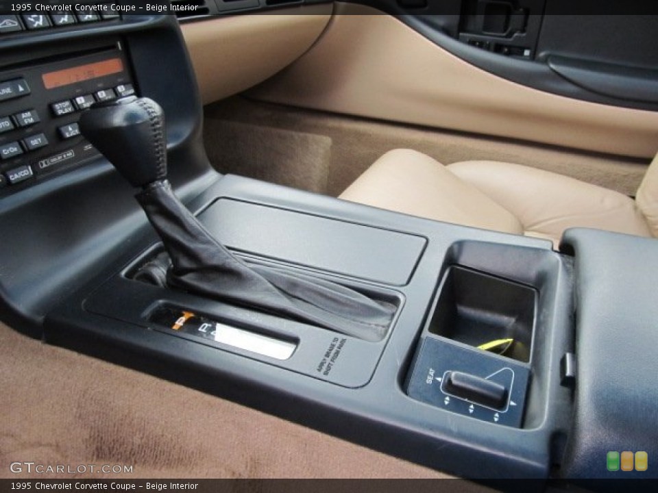 Beige Interior Transmission for the 1995 Chevrolet Corvette Coupe #50526898