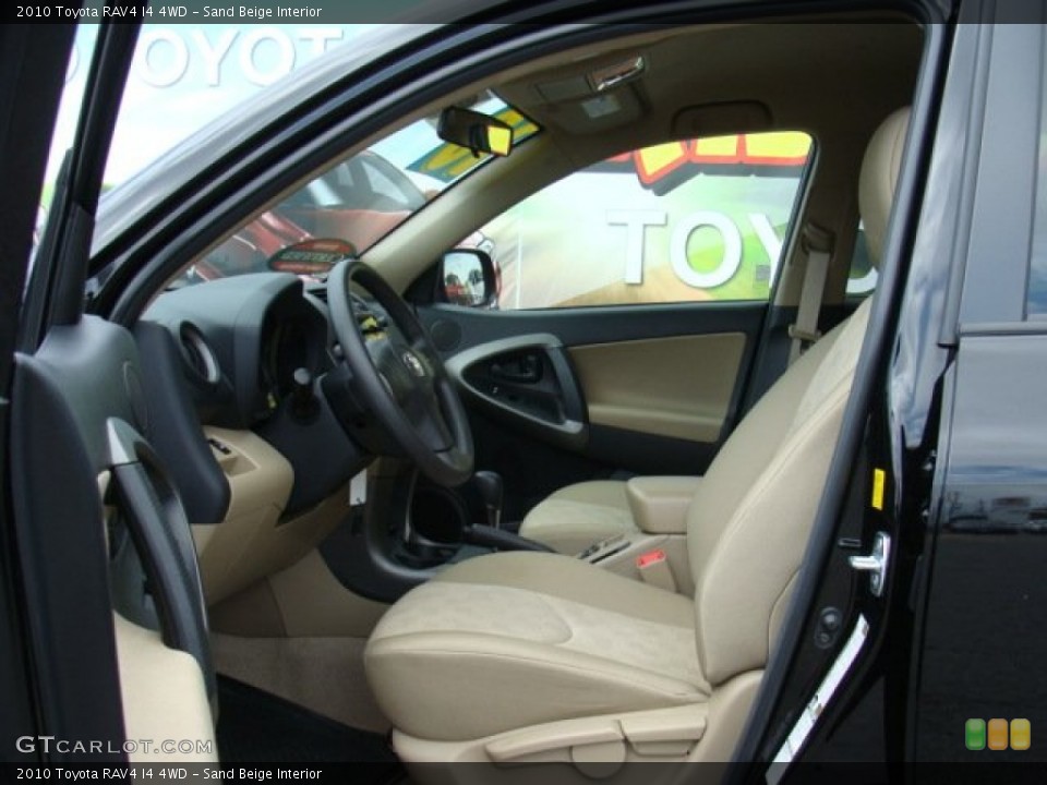 Sand Beige Interior Photo for the 2010 Toyota RAV4 I4 4WD #50526901