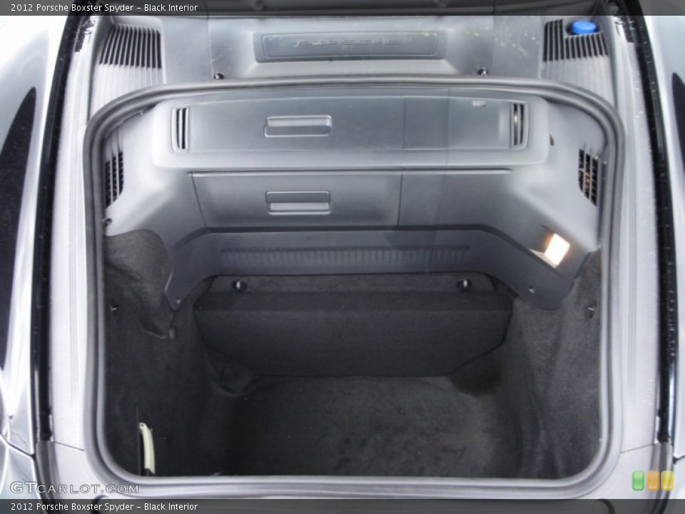 Black Interior Trunk for the 2012 Porsche Boxster Spyder #50528010