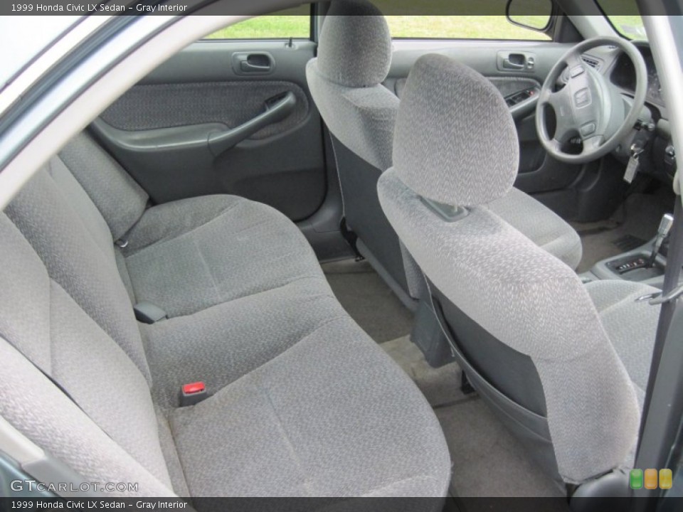 Gray Interior Photo for the 1999 Honda Civic LX Sedan #50529358