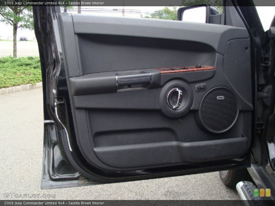 Saddle Brown Interior Door Panel for the 2009 Jeep Commander Limited 4x4 #50531293