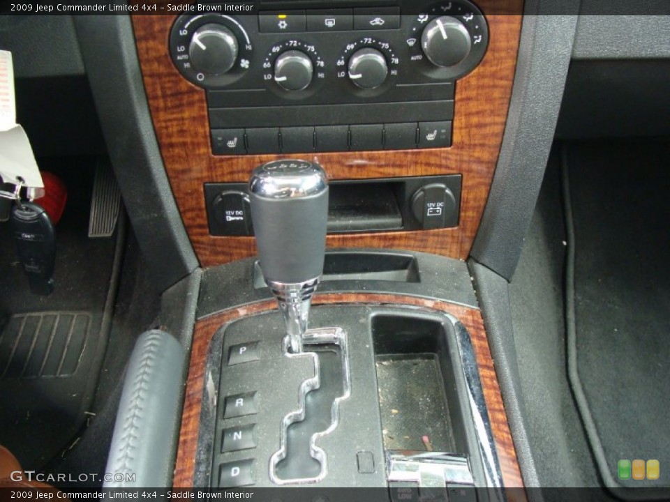 Saddle Brown Interior Transmission for the 2009 Jeep Commander Limited 4x4 #50531365