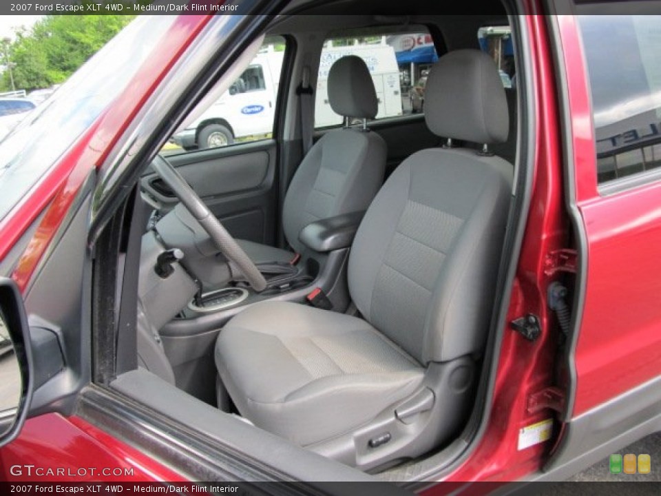Medium/Dark Flint Interior Photo for the 2007 Ford Escape XLT 4WD #50531446
