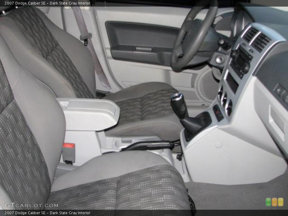 Dark Slate Gray Interior Photo for the 2007 Dodge Caliber SE #50535022