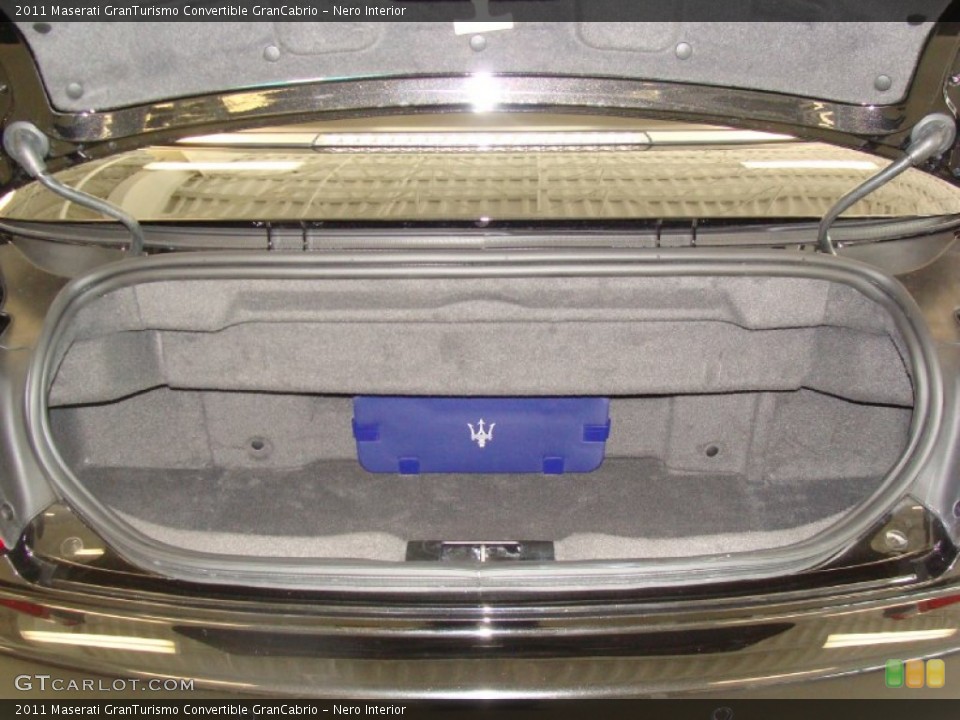 Nero Interior Trunk for the 2011 Maserati GranTurismo Convertible GranCabrio #50535639