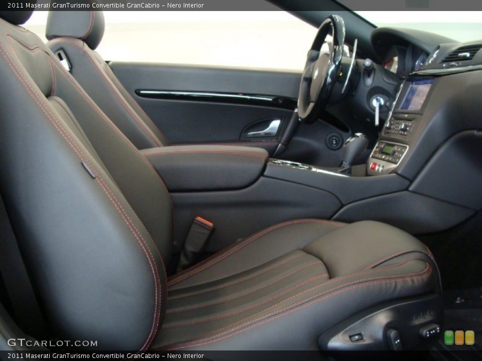Nero Interior Photo for the 2011 Maserati GranTurismo Convertible GranCabrio #50535742