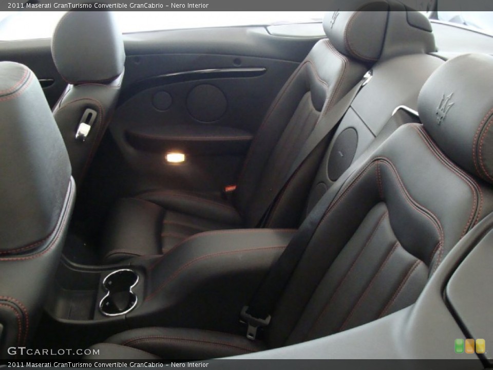 Nero Interior Photo for the 2011 Maserati GranTurismo Convertible GranCabrio #50535802