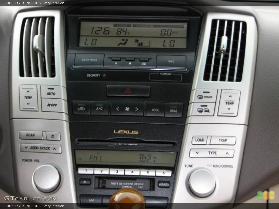 Ivory Interior Controls for the 2005 Lexus RX 330 #50535859