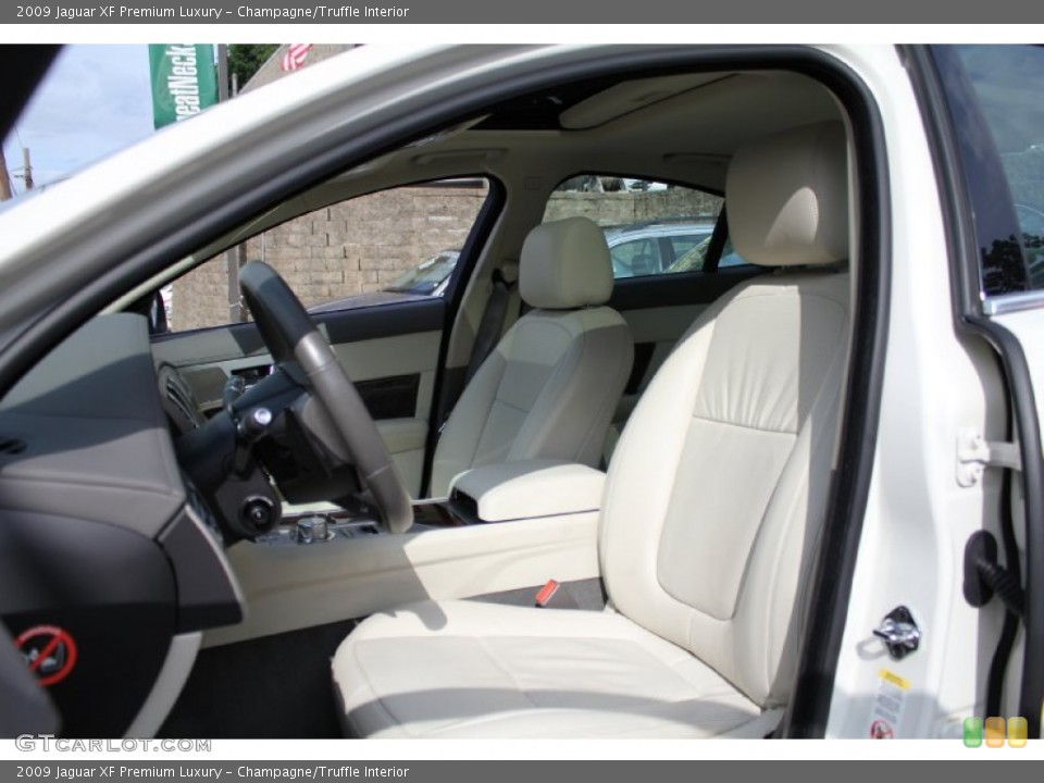 Champagne/Truffle Interior Photo for the 2009 Jaguar XF Premium Luxury #50536087