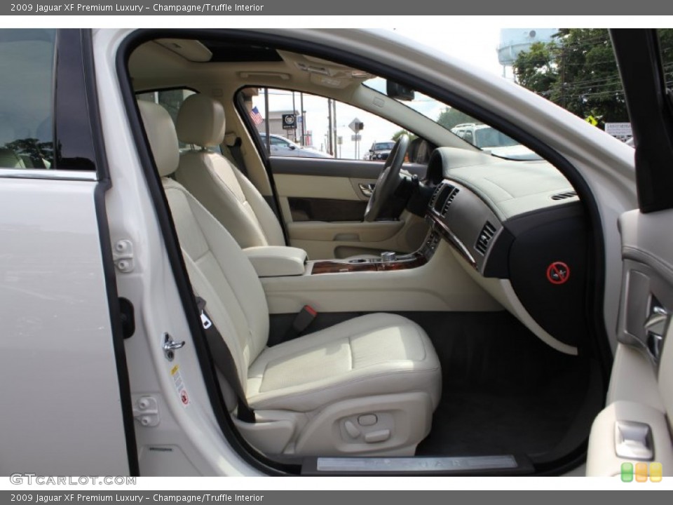 Champagne/Truffle Interior Photo for the 2009 Jaguar XF Premium Luxury #50536288
