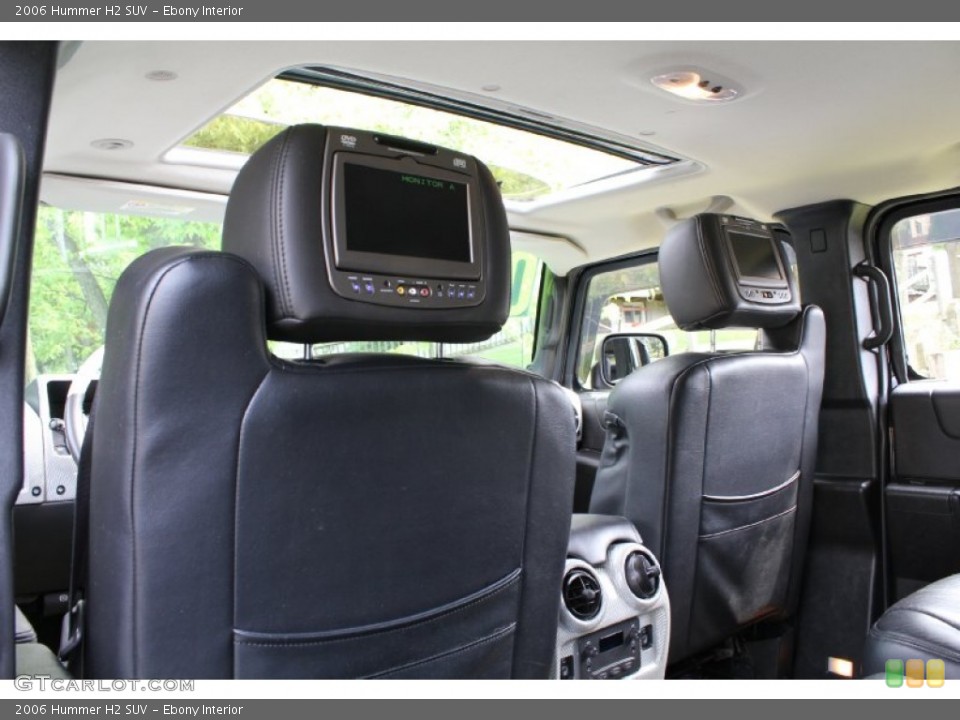 Ebony Interior Photo for the 2006 Hummer H2 SUV #50537096