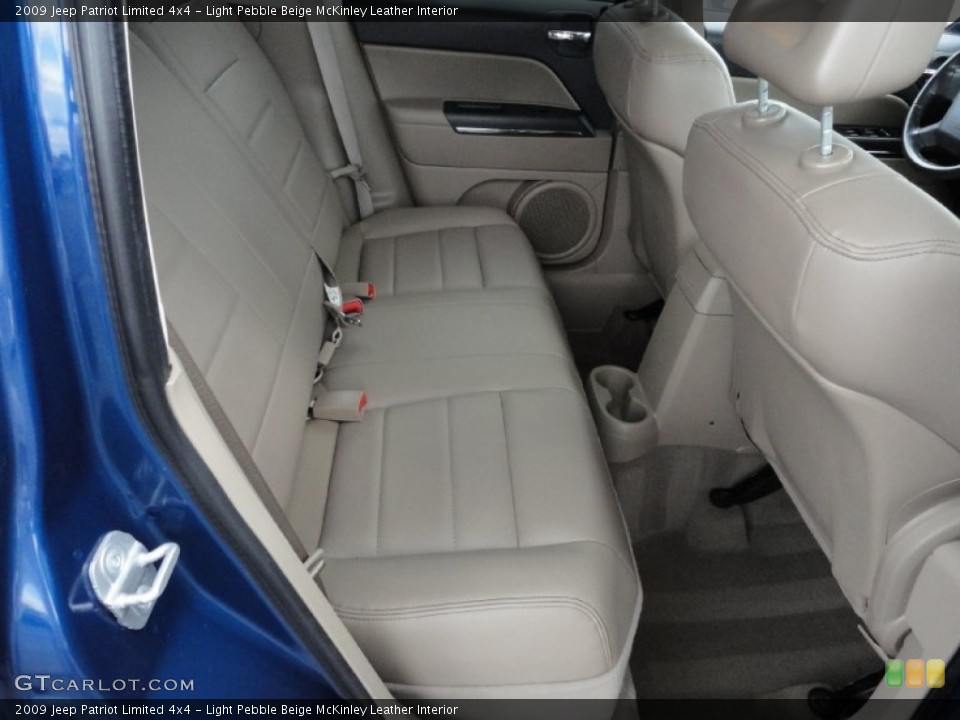 Light Pebble Beige McKinley Leather Interior Photo for the 2009 Jeep Patriot Limited 4x4 #50537975