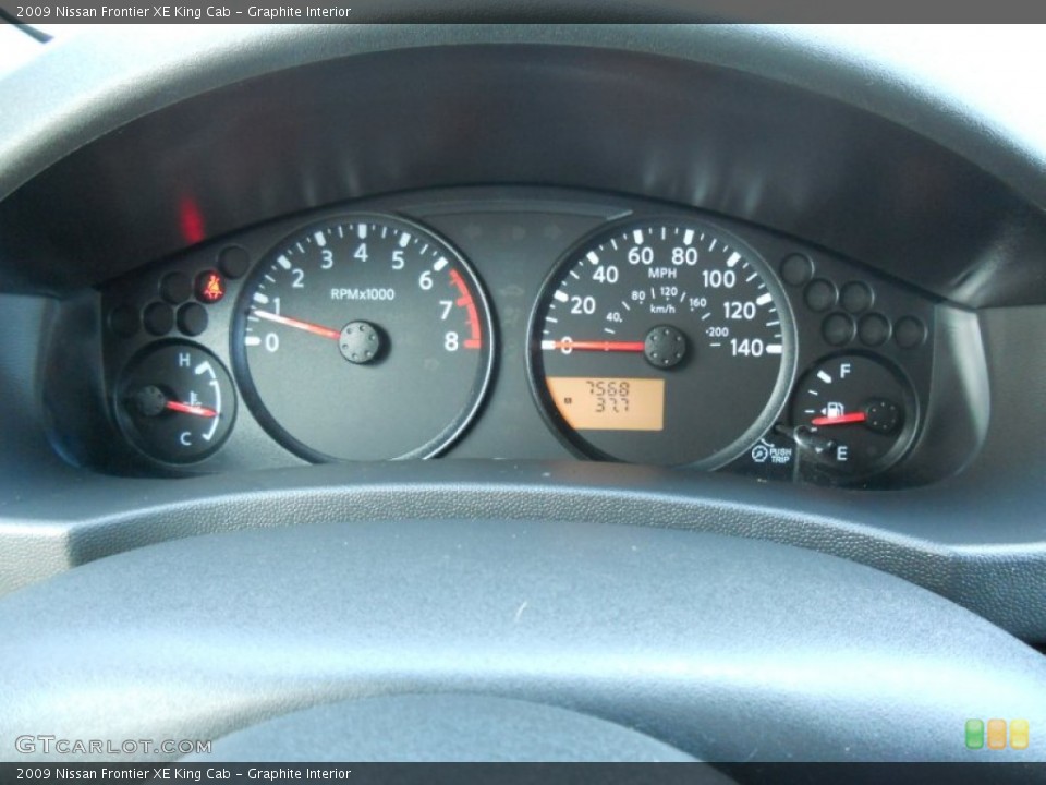 Graphite Interior Gauges for the 2009 Nissan Frontier XE King Cab #50539374