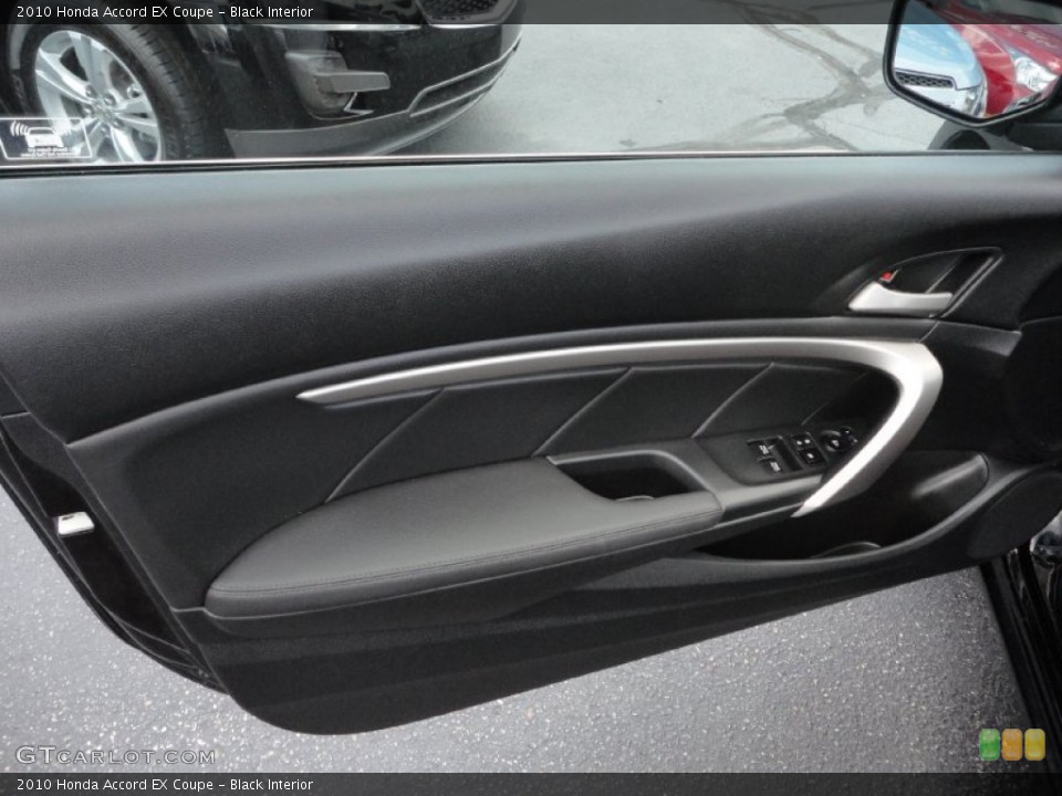 Black Interior Door Panel for the 2010 Honda Accord EX Coupe #50539519