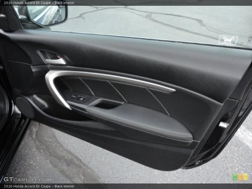 Black Interior Door Panel for the 2010 Honda Accord EX Coupe #50539534