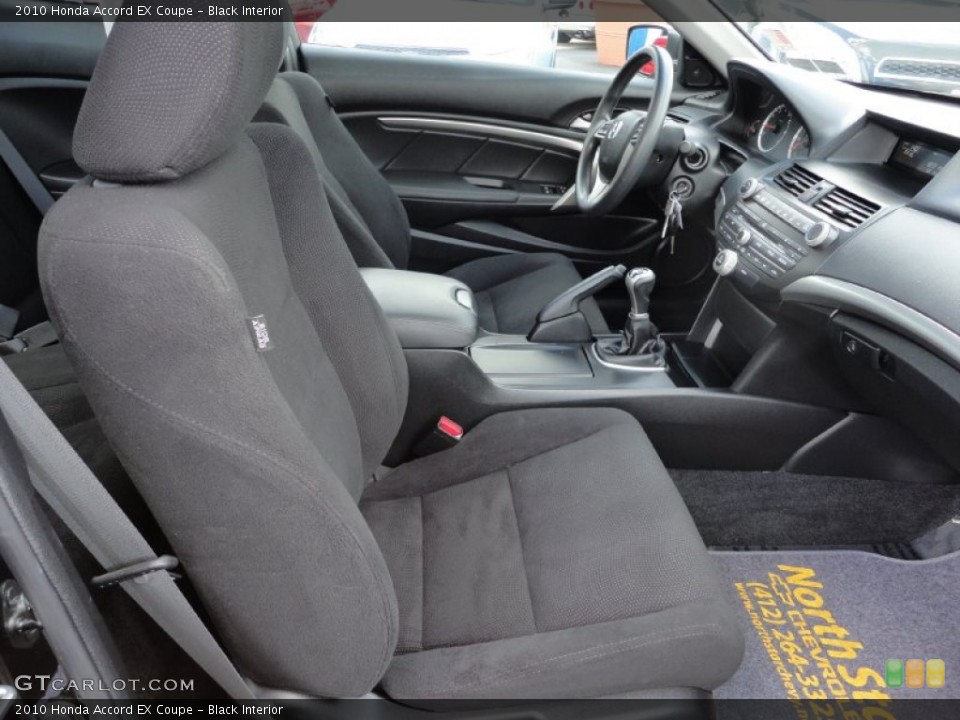 Black Interior Photo for the 2010 Honda Accord EX Coupe #50539549