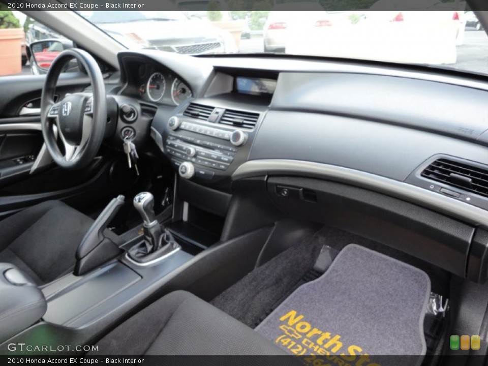 Black Interior Dashboard for the 2010 Honda Accord EX Coupe #50539564