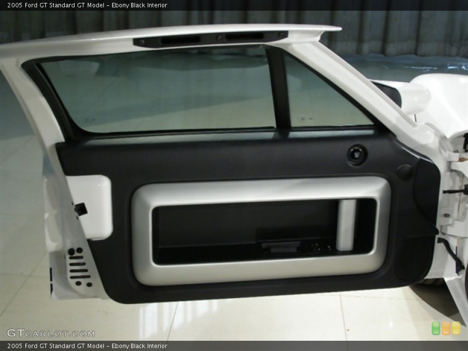 Ebony Black Interior Door Panel for the 2005 Ford GT  #50540